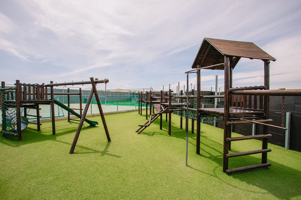 Playground equipment at Little Stars