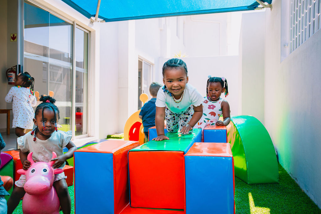 Young learners during play-based learning